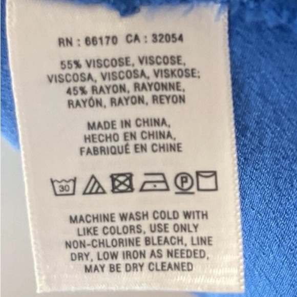 Anthropologie Maeve Lene Crepe Faux Wrap Dress - Picture 8 of 8